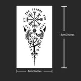 Ancient Symbols Temporary Tattoo