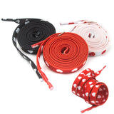 One Rhinestone Shoelace Casual Sneakers Round Shoe Laces Rainbow Diamond Cross Braiding 100/120/140/160CM