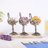 Natural Crystal Amethyst Citrine Flamingo Home Decor