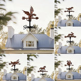 Bronzed Metal Weather Vanes Garden Decoration