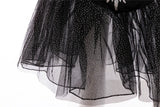 Halloween Mermaid Skeleton Costume Sets Gothic Girls Black Dress