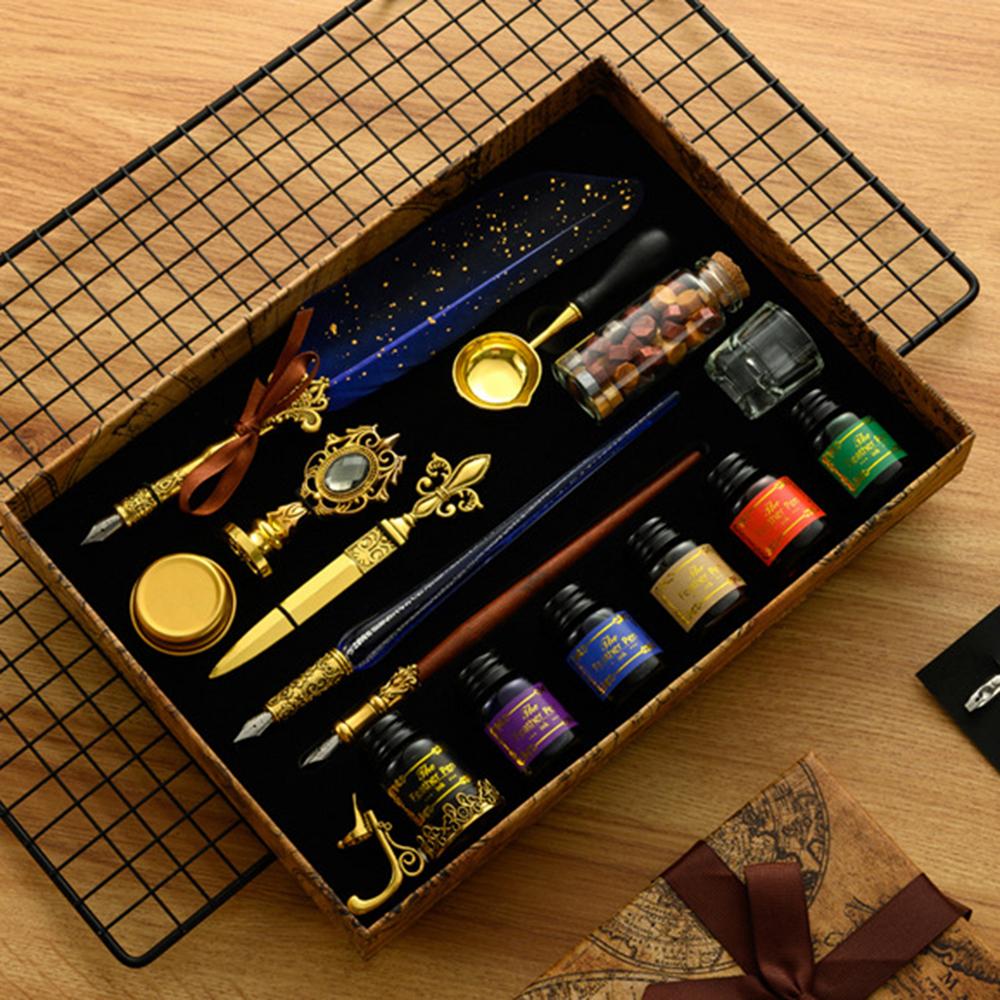 Lord Hifflebottom's Quill Pen Letter Writing Sets