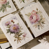 2 Sheet RUB ON Fairy Stickers Junk Journal Craft Transfer Rose Butterfly Stickers DIY Scrapbooking Craft Stickers