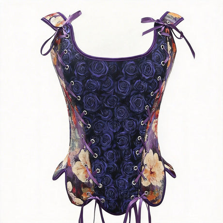 Dovizia's Palace Lace Up Bone Corset Stage Costume