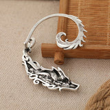Warg Wolf Ear Cuff Pierced Earring