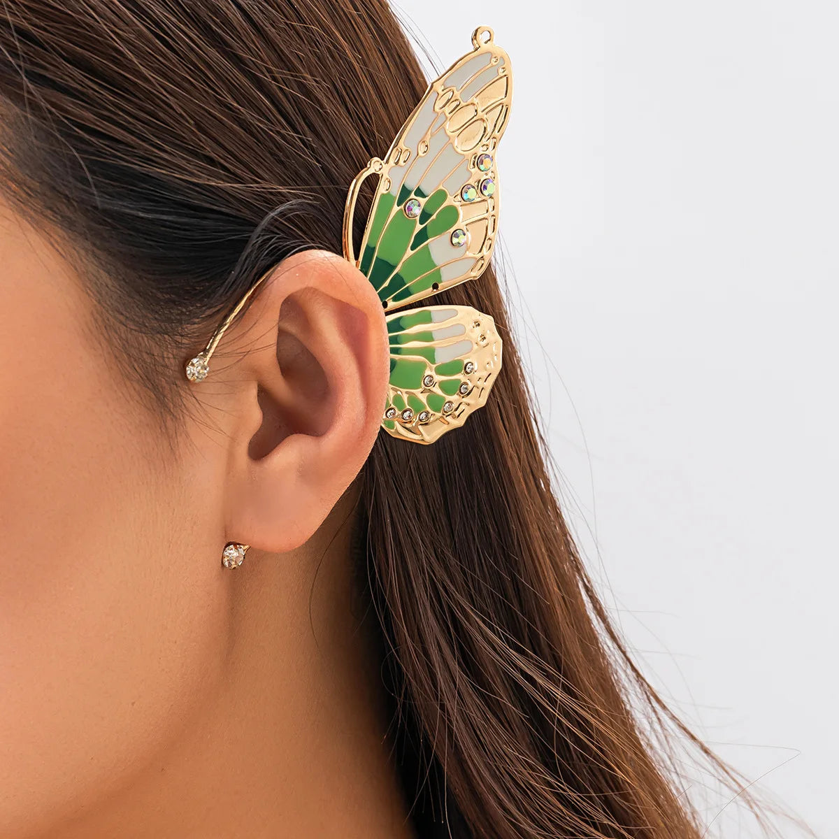 1PC Butterfly Ear Clips