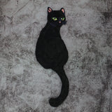 Embroidered Animal Patches Fox Black Cat Fish DIY Sew Craft
