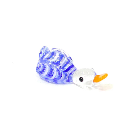 Glass Duck Mini Figurines Tea Pets