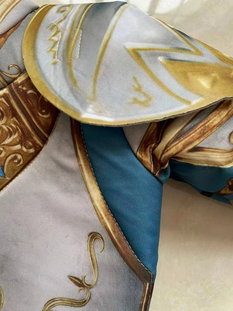 Knight Costume Kids Soft Cosplay Silver Gold And Blue Long Sleeve Set Book Week Halloween