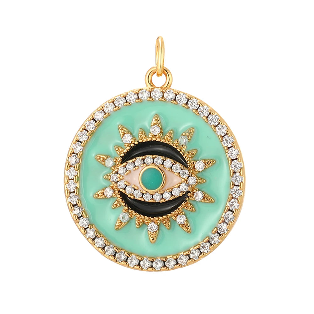 Green Charms Jewellery Making Supplies Necklace Bracelet Pendant Charms