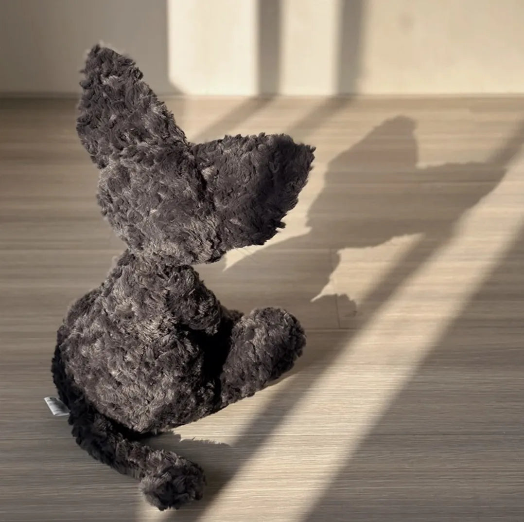 Cute Big Ear Cat Plushie Soft Toy Stuffed Animal