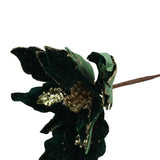 28cm Hanging Glitter Xmas Flower Christmas Decoration