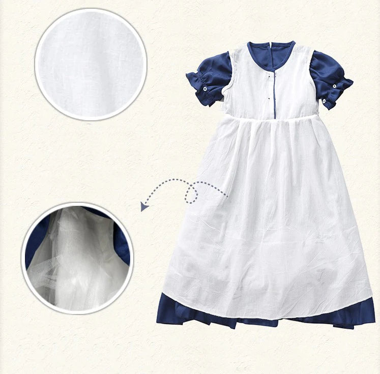 Japanese Anime Kiki's Delivery Service Costume Halloween Fairy Tale Cosplay Book Week Party Fancy Dress