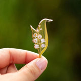 Wildflower Botanical Enamel Pins Badges