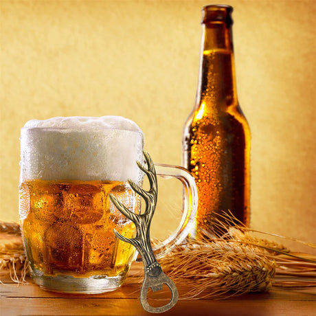 Elk Antler Beer Bottle Openers
