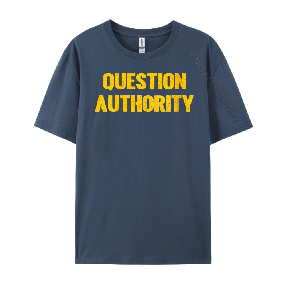 Question Authority Men's T-Shirts
