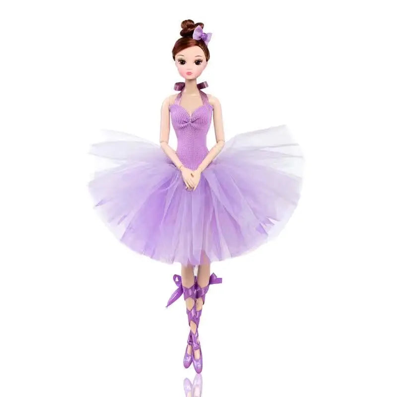 32cm Ballet Doll Large Original Handmade 1/6 Doll Full Set 11 Jointed Doll Girls
