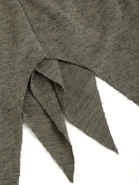 Goblincore Ragged Grunge Hooded Top