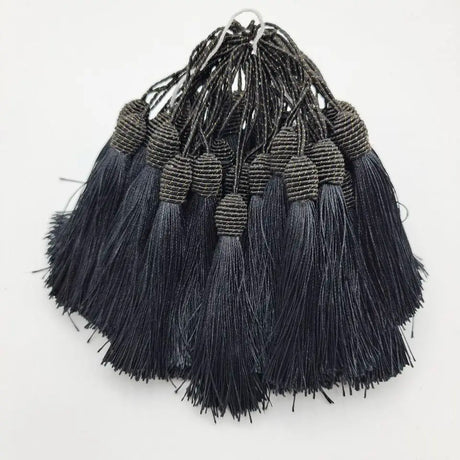 2-50pcs/lot 15cm Hanging Rope Silk Tassels Fringe Sewing Bang Tassel Trim Key Tassels for DIY Embellish Curtain Accessories