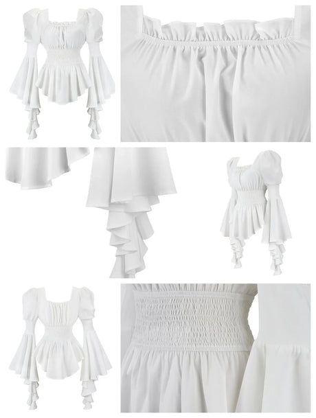 Peasant Blouses Steampunk Renaissance Medieval Shirts