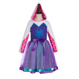 Ghost Spider Gwen Hoodie Cosplay Tutu Halloween Book Week Costume