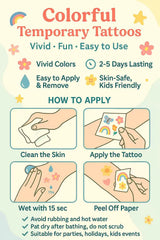 Watercolour Fish Temporary Tattoo