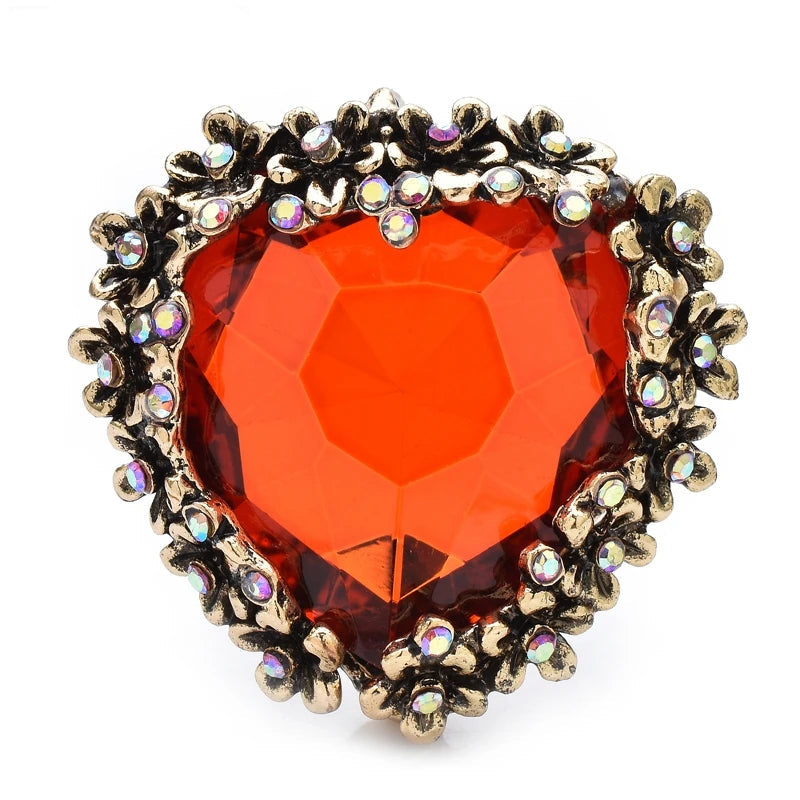 Purple Heart Brooches