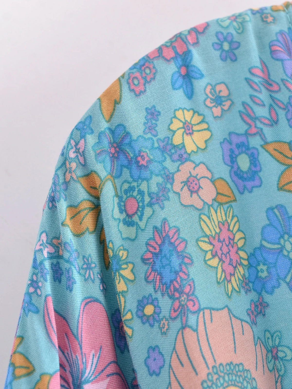 Boho Cover Ups Short Kimono