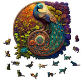 Peacock Wooden Jigsaw Puzzle