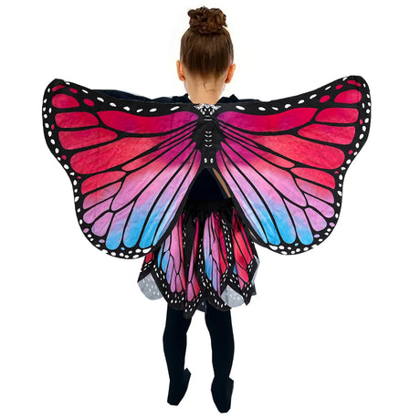 Butterfly Cosplay Wings Costumes Girl Dance Performance Accessories Halloween