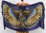 Wings Fantasy Shawl Scarf Festival Cloak Rave Accessories