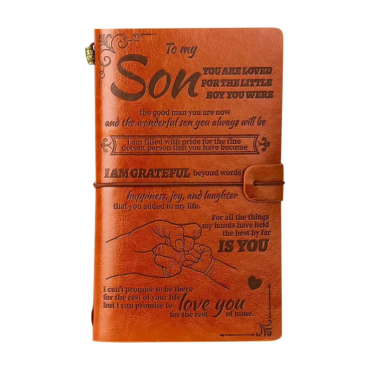 To My Son, Daughter, Grandson, Granddaughter, Wife, Sister, etc, Gift PU Leather  Journal Notebooks