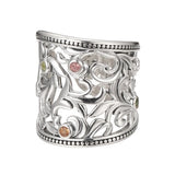 Eternal Garden S925 Sterling Silver Ring Tourmaline