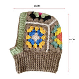 Handmade Crochet Balaclava Hoodie Hats