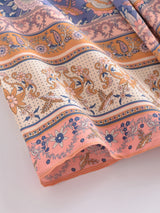 Boho Cover Ups Short Kimono