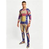 Superhero Carlos Cosplay Descendants Jumpsuit for Kids & Adults Halloween Stage Children's Book Week Costumes Boys