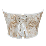 Golden Swan Overbust Corsets Bustiers