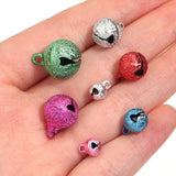 Iron Jingle Bells For DIY Christmas Tree Ornament Jewellery Making Accessories20-50pcs 6 8 10 12 14 mm