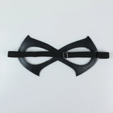 PU Leather Half Face Cat Woman Mask Halloween Masquerade Party