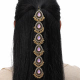 Tear Drops Metal Tassel Hair Chain