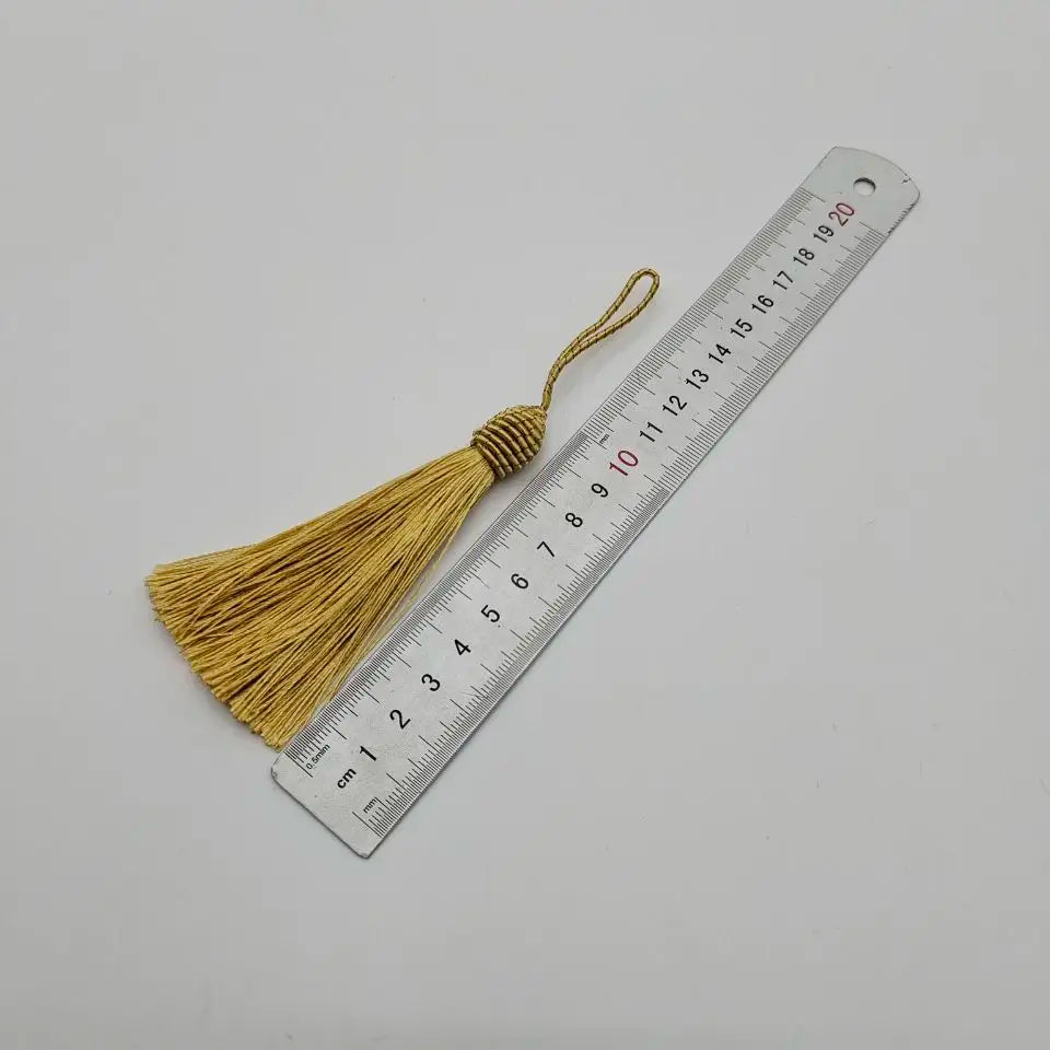 2-50pcs/lot 15cm Hanging Rope Silk Tassels Fringe Sewing Bang Tassel Trim Key Tassels for DIY Embellish Curtain Accessories