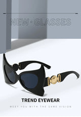 Retro Fabulous Oversized Cat Eye Sunglasses UV400
