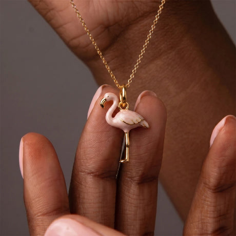 Enamel Bird Pendant Charms Necklace Bracelet DIY Jewellery Making Findings
