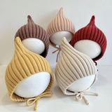Autumn Baby Knitted Elf Hat Children's Winter Hat Ear Protection Caps