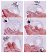 Twenty DIY Paintable Shatterproof Fillable Christmas Decoration Ornaments 80mm Pinecone Nut Acorn