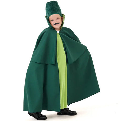 Wizard of Oz Soldier Halloween Costumes Kids Book Week Character Costume Bearded Guard Set Uniform Stage Performance Costume Sets