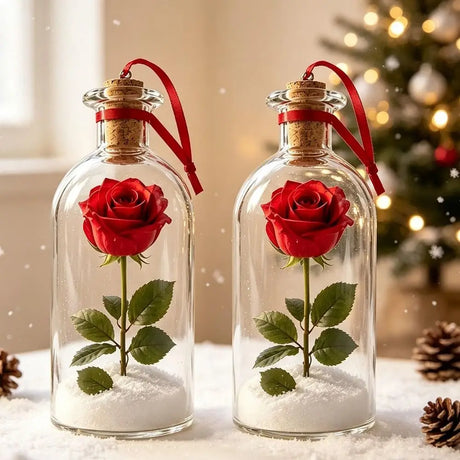 Recordable Christmas Tree Message Bottle Christmas Tree Ornaments Nostalgic Voice Capture