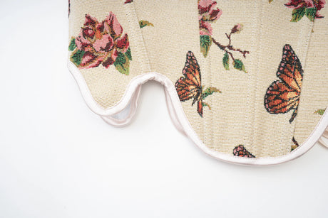 Maiden Fiora's Vintage Floral Overbust Corsets