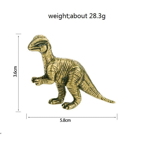 Copper Allosaurus Dinosaur Tea Pets