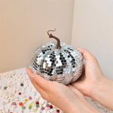 Mini Mirror Disco Pumpkin Ball Halloween Party Decor